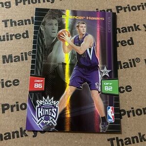 Spencer Hawes ‘09 Adrenalyn XL TCG Holo Card